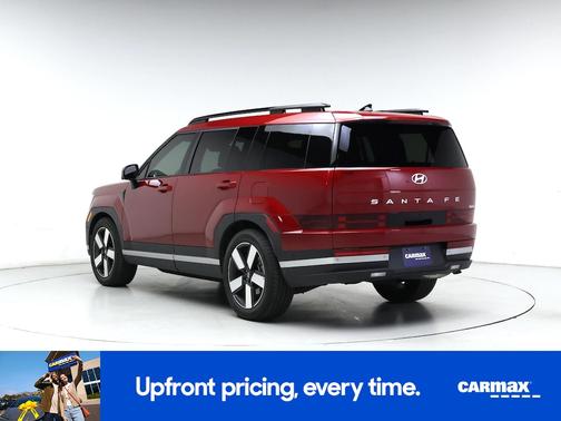 Red 2025 Hyundai SANTA FE Limited