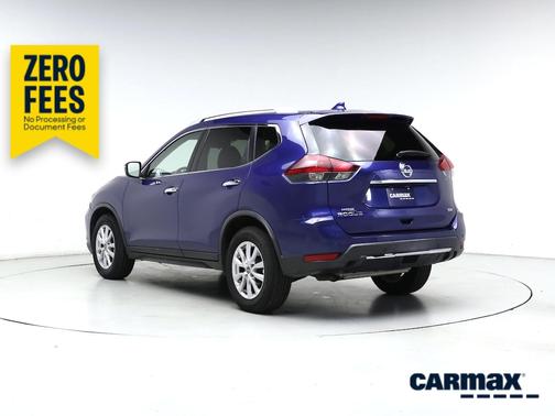 Blue 2020 Nissan Rogue SV