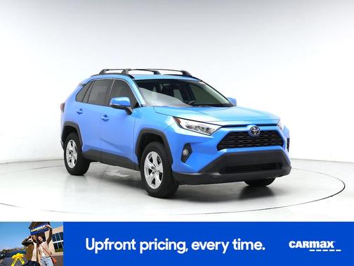 Blue 2021 Toyota RAV4 XLE
