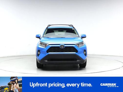 Blue 2021 Toyota RAV4 XLE