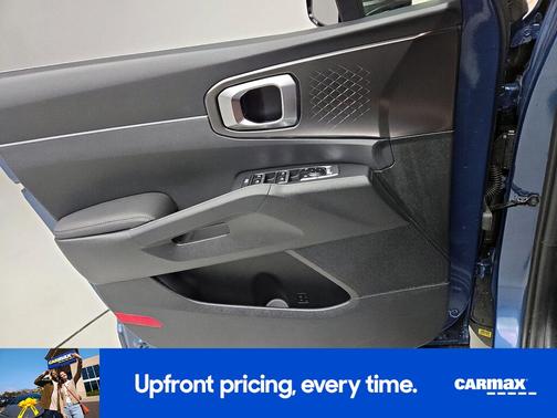 Blue 2025 Kia Sorento Hybrid EX