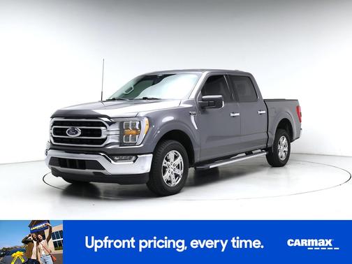 Gray 2021 Ford F-150 XLT