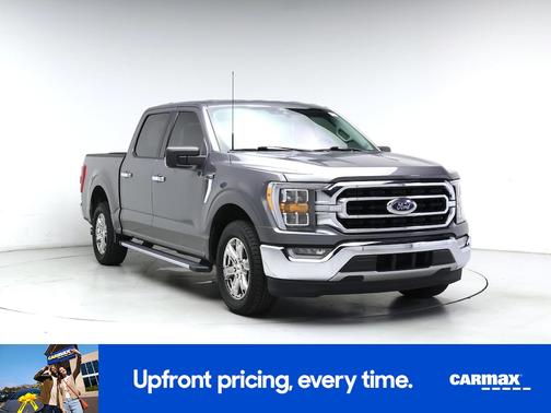 Gray 2021 Ford F-150 XLT