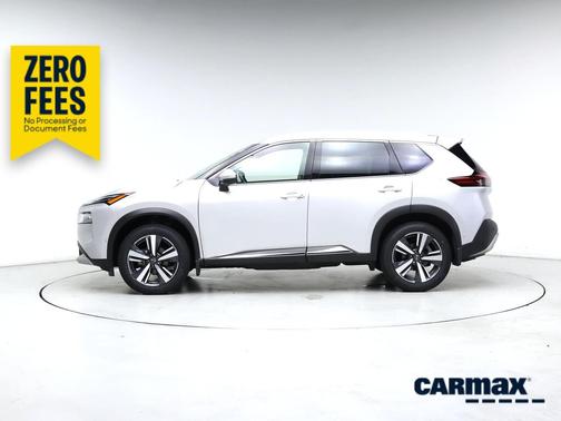 Silver 2023 Nissan Rogue Platinum