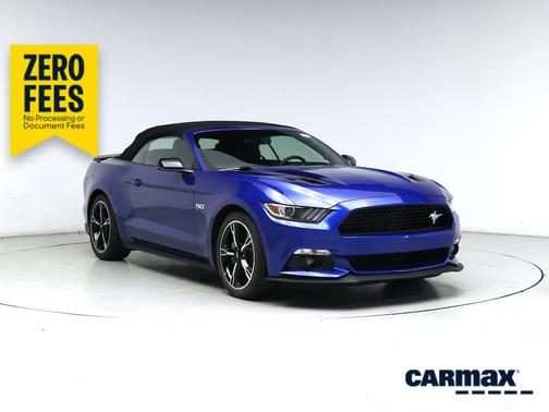 Blue 2017 Ford Mustang GT Premium