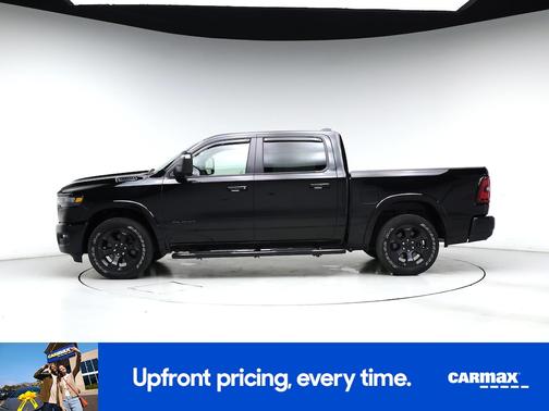 Black 2025 RAM 1500 Bighorn