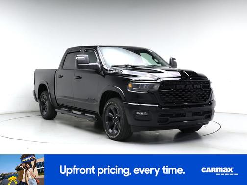 Black 2025 RAM 1500 Bighorn