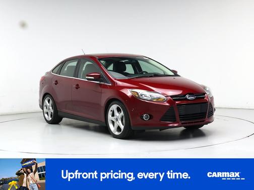 Burgundy 2014 Ford Focus Titanium