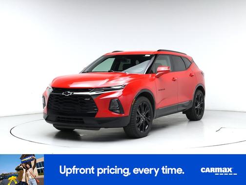 Red 2021 Chevrolet Blazer RS