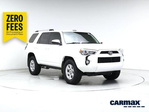 White 2019 Toyota 4Runner SR5