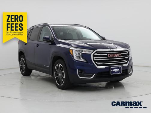 Blue 2023 GMC Terrain SLT