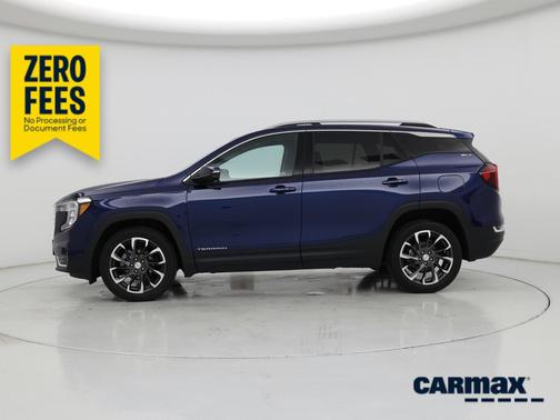 Blue 2023 GMC Terrain SLT
