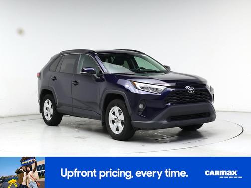 Blue 2021 Toyota RAV4 LE
