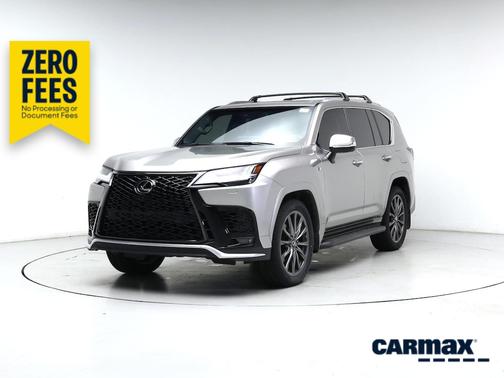 Silver 2023 Lexus LX 600 F-Sport