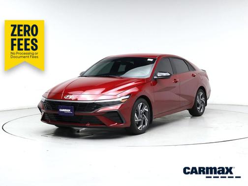 Red 2025 Hyundai ELANTRA SEL Sport