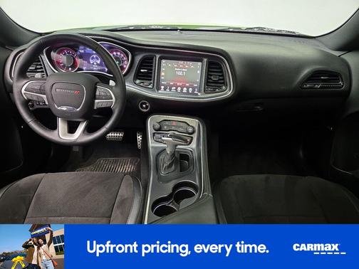 Green 2015 Dodge Challenger R/T Scat Pack