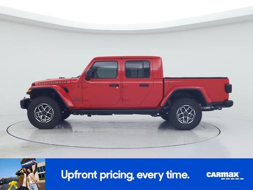 Red 2025 Jeep Gladiator Rubicon X