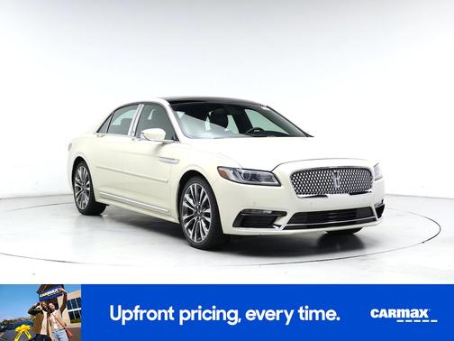 White 2018 Lincoln Continental Select