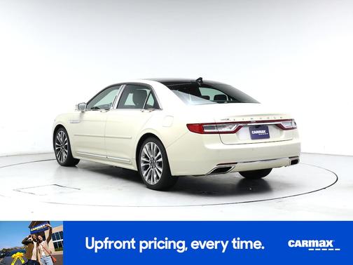 White 2018 Lincoln Continental Select