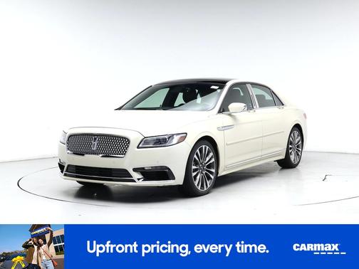 White 2018 Lincoln Continental Select