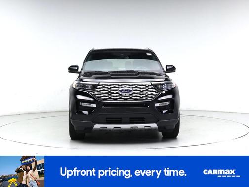Black 2020 Ford Explorer Platinum