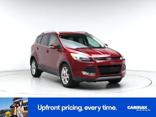 Red 2014 Ford Escape Titanium