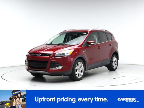 Red 2014 Ford Escape Titanium