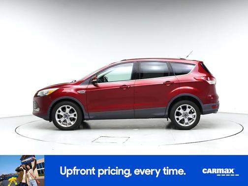 Red 2014 Ford Escape Titanium