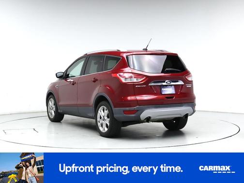 Red 2014 Ford Escape Titanium