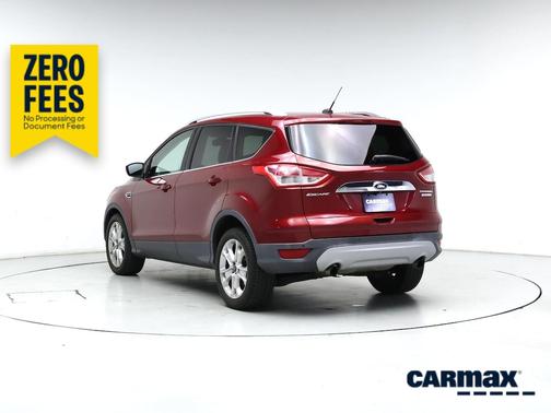 Red 2014 Ford Escape Titanium