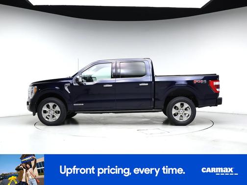 Blue 2023 Ford F-150 Platinum