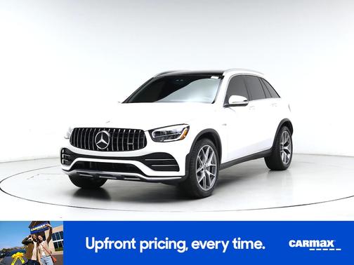 White 2022 Mercedes-Benz AMG GLC 43