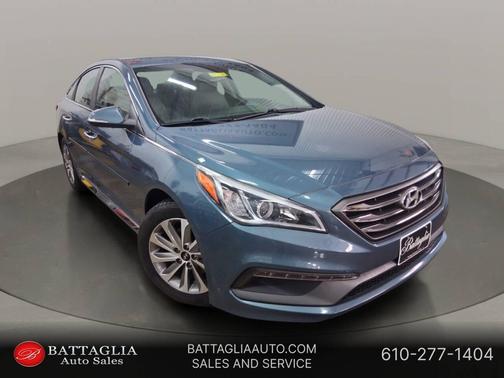 Nouveau Blue 2015 Hyundai SONATA Sport