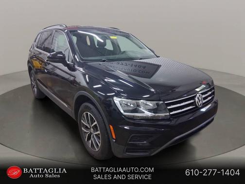 Deep Black 2020 Volkswagen Tiguan 2.0T SE 4MOTION