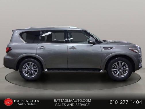Graphite Shadow 2020 INFINITI QX80 Luxe