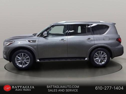 Graphite Shadow 2020 INFINITI QX80 Luxe