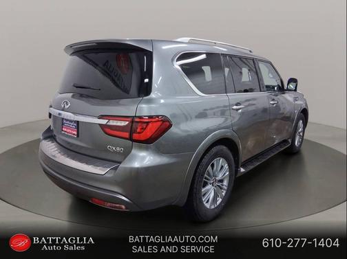 Graphite Shadow 2020 INFINITI QX80 Luxe