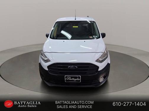 Frozen White 2019 Ford Transit Connect XL 4dr SWB Cargo Mini Van w/Rear Doors