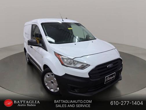 Frozen White 2019 Ford Transit Connect XL 4dr SWB Cargo Mini Van w/Rear Doors