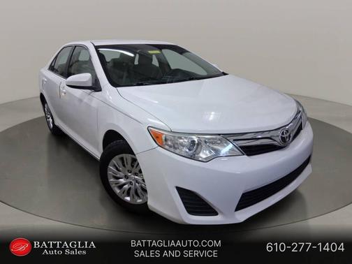 Super White 2012 Toyota Camry LE