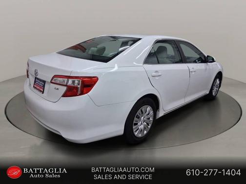 Super White 2012 Toyota Camry LE