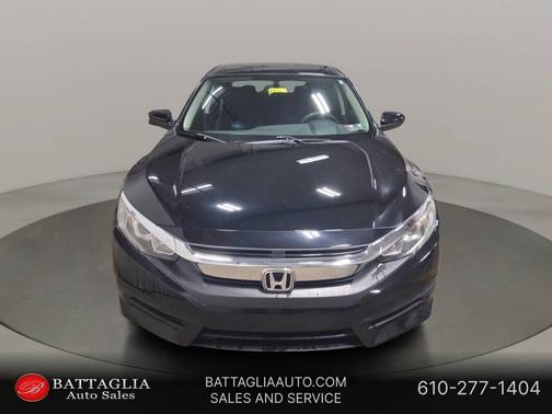Black 2018 Honda Civic EX