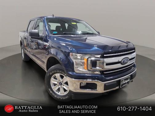 Blue 2019 Ford F-150 XLT