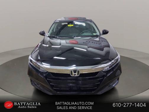 Black 2018 Honda Accord EX