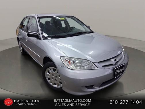 Silver 2005 Honda Civic LX