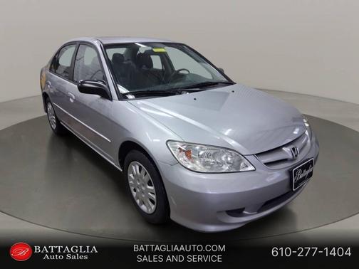 Silver 2005 Honda Civic LX