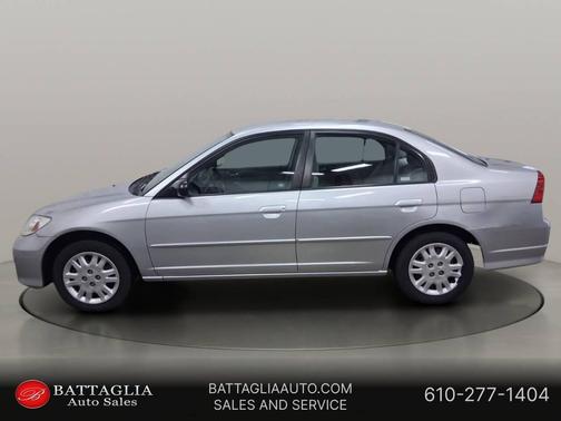 Silver 2005 Honda Civic LX