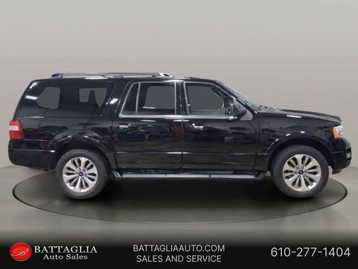 Shadow Black 2017 Ford Expedition EL Limited