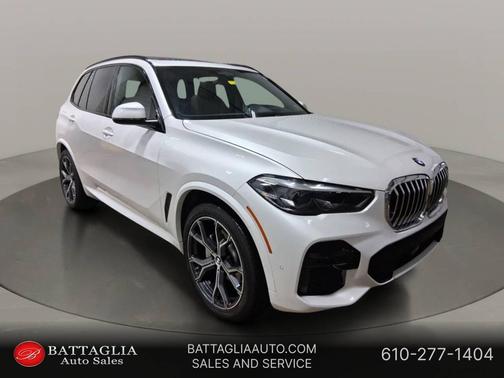 White Metallic 2023 BMW X5 xDrive40i AWD 4dr Sports Activity Vehicle
