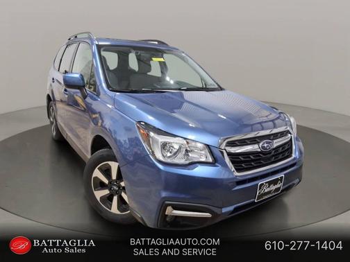 Quartz Blue Pearl 2018 Subaru Forester 2.5i Premium